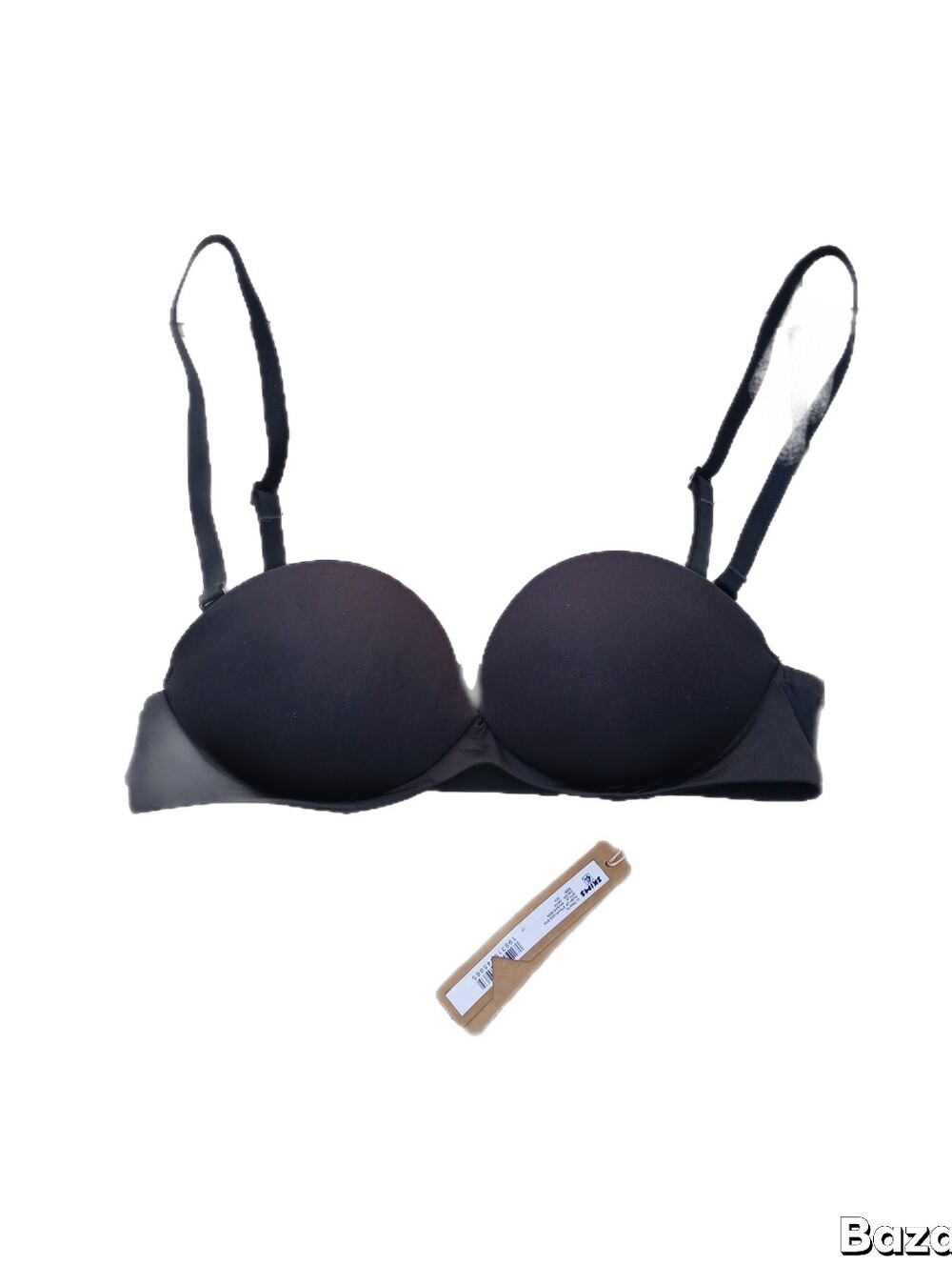 Skims Black "Onyx" Ultimate Push-up Strapless Bra | Sz A32 NWT